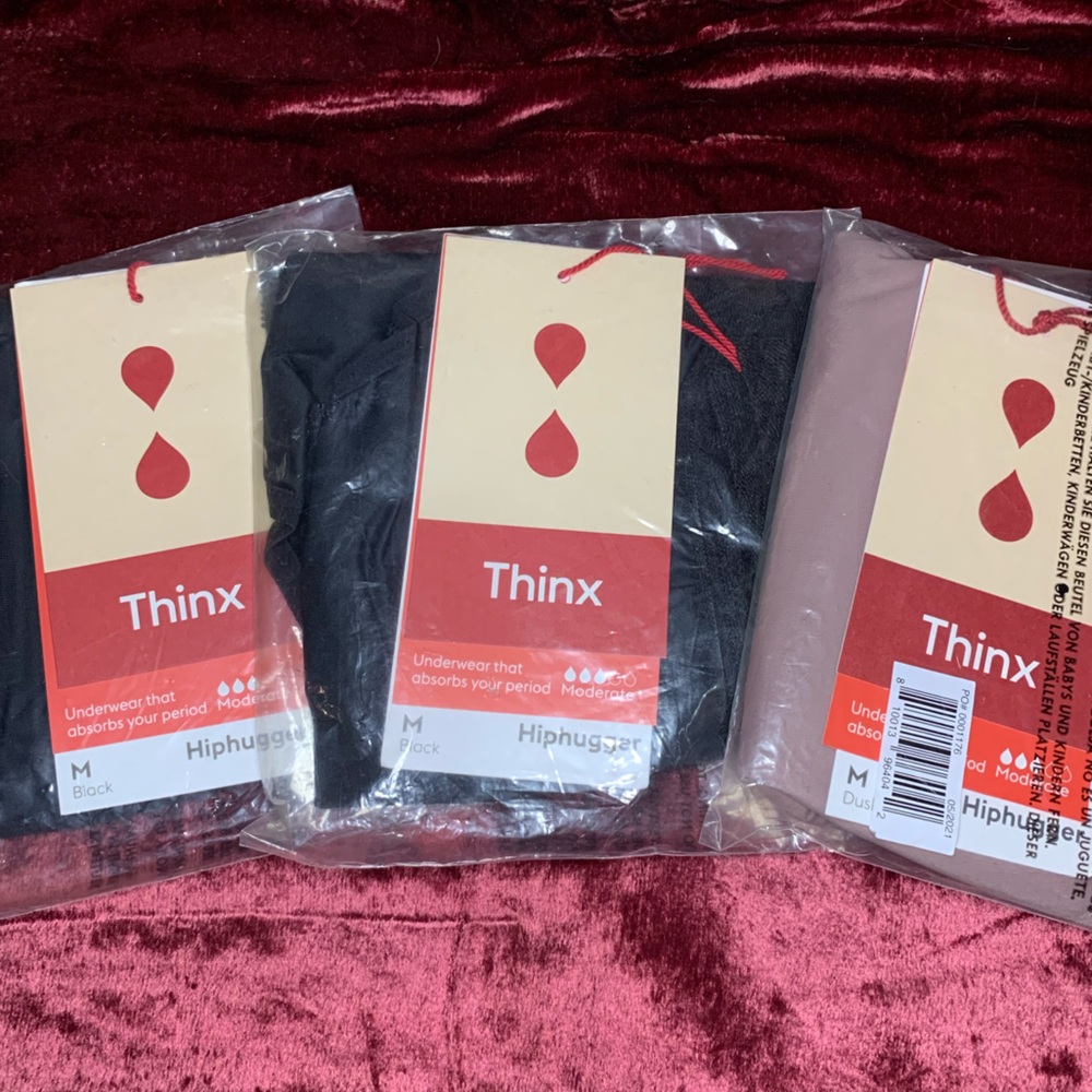 Thinx period underwear new - lot of 3